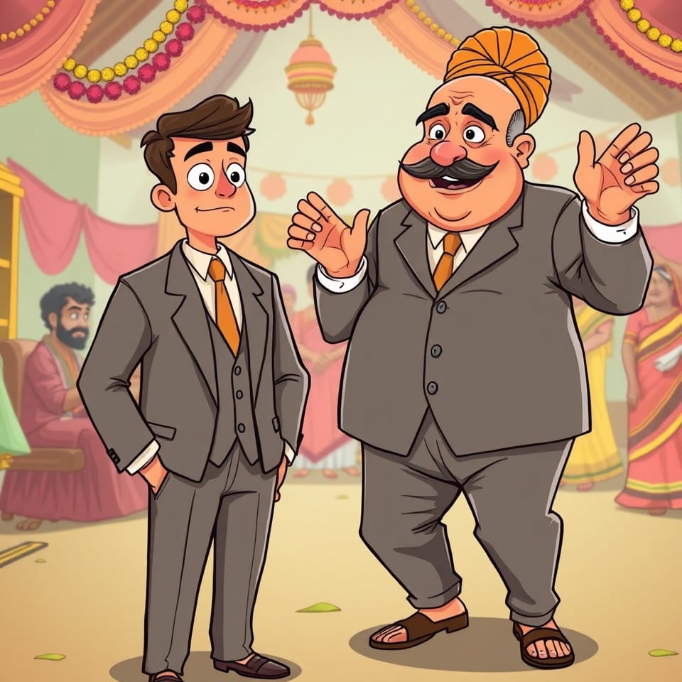 The Relic Suit: Colonial Charm vs. Desi Drama